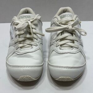 Girls Kaepa Cheer Shoes White Sneakers Size 11 Kids